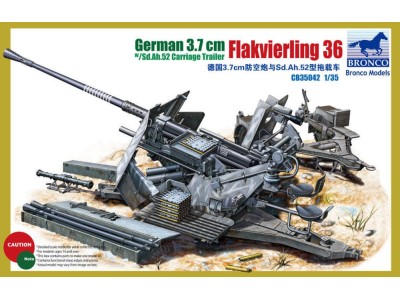 German 3.7cm Flak36 