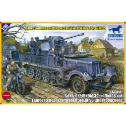 Sd.kfz 6/2 5t 3.7cm Flak36 half-trackBN9 Early/Late Prod. 