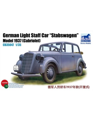 German Light Staff Car Stabswagen Mod. 1937 (Cabriolet) 