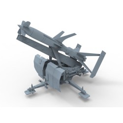 German Rheinmetall'Rheintochter R-2 anti-aircraft missiles a.launcher  2