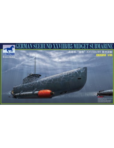 German Seehund XXVII B/B5 Midget Submarine (2 options in 1) 