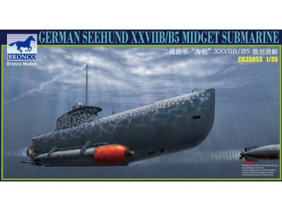 German Seehund XXVII B/B5 Midget Submarine (2 options in 1) 