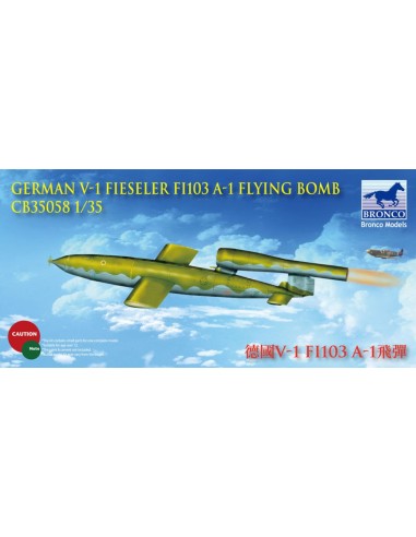 German V-1 Fi103 A-1 Flying Bomb Flying Bomb 
