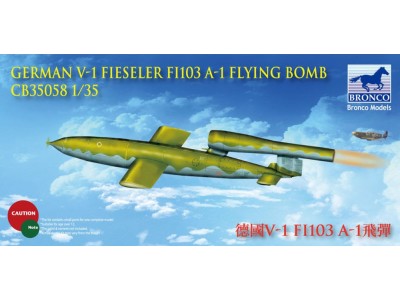 German V-1 Fi103 A-1 Flying Bomb Flying Bomb 