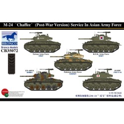 M-24 Chaffee(Post-War Version) Service In Asia Army force 