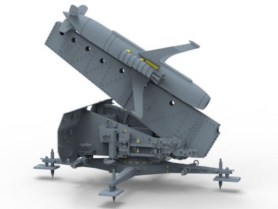 Rheintochter German R-3p Surface-to-Air Missile 