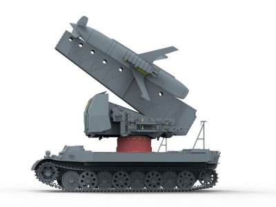 Rheintochter German R-3p Surface-to-Air Missile 