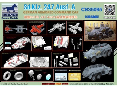 Sd.Kfz.247 Ausf.A.German Armored Command Car 