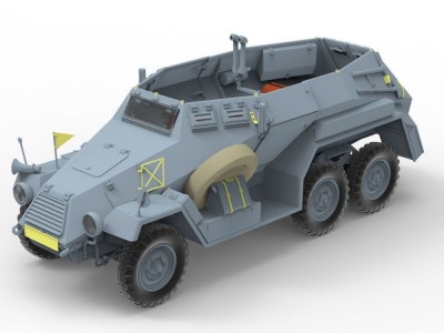Sd.Kfz.247 Ausf.A.German Armored Command Car 