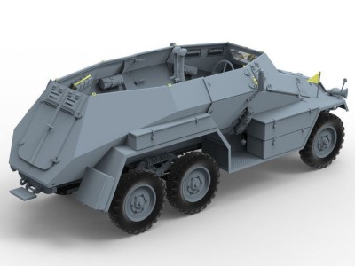 Sd.Kfz.247 Ausf.A.German Armored Command Car 