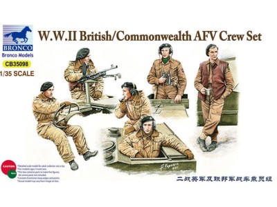 British/Commonwealth AFV Crew set 