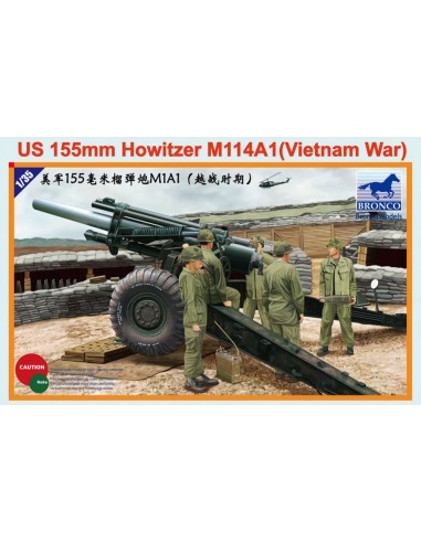 US 155mm Howitzer M114A1 (Vietnam War) 