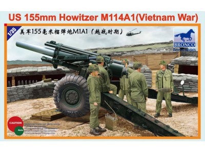 US 155mm Howitzer M114A1 (Vietnam War) 