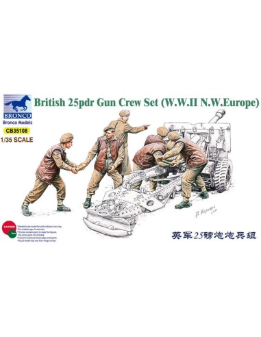 25pdr Gun Crew Set 