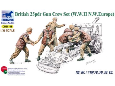 25pdr Gun Crew Set 