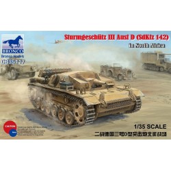 WWII German Assault Gun SturmgeschützIII Ausf D (SdKfz 142) in El Alamein  2