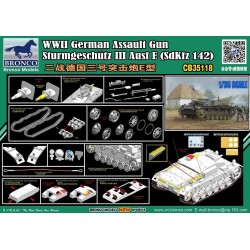 WWII German Assault Gun Sturmgeschütz III Ausf E (SdKfz 142) 
