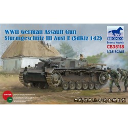 WWII German Assault Gun Sturmgeschütz III Ausf E (SdKfz 142)  2
