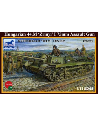 Hungarian 75mm Assault Gun 44.M Zrinyi I 