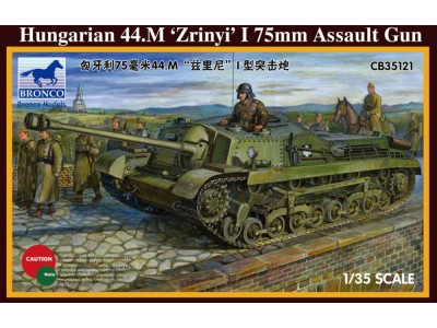 Hungarian 75mm Assault Gun 44.M Zrinyi I 