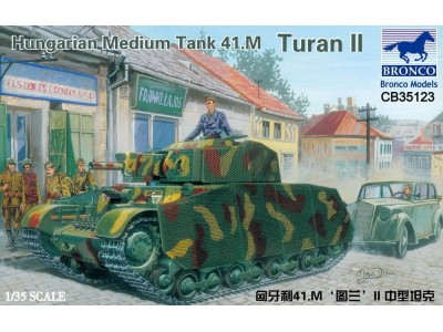 Hungarian Medium Tank 41.M Turan II 