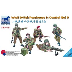 WWII British Paratroops in Combat Set B 