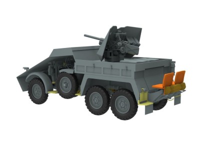 Armored Krupp Protze Kfz.69 with 3.7cm Pak 36 (late version) 