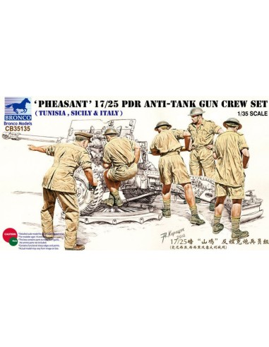 17/25 pdr Anti-Tank Gun Crew Set 