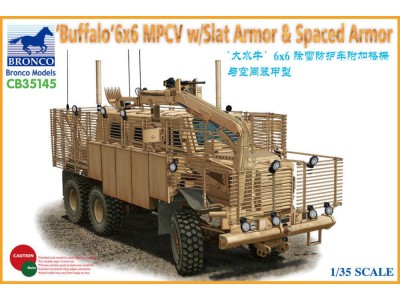 BUFFALO 6x6 MPCV w/Slat Armor & Spaced Armor Version 