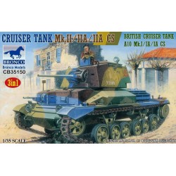 Crusier Tank Mk.II/IIA/IIA CS British Crusier Tank A10 Mk.I/IA/IA (3in1) 