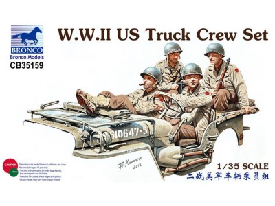 WWII US Truck Crew Set 