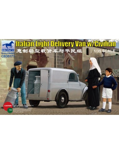 Italian Delivery Van w/civilian 