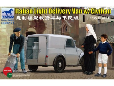 Italian Delivery Van w/civilian 