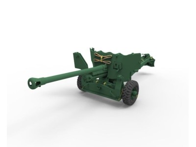 British Loyd Carrier with 6 Poundener Anti-Tank Gun 