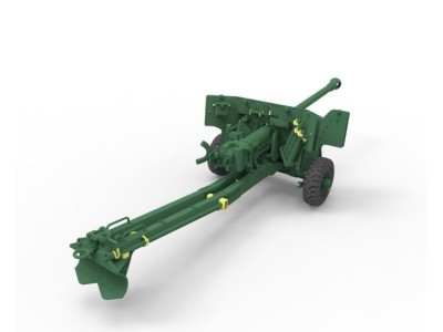 British Loyd Carrier with 6 Poundener Anti-Tank Gun 