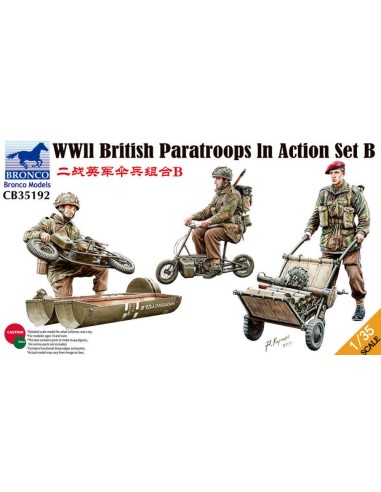 WWII British Parattroops In Action Set B 