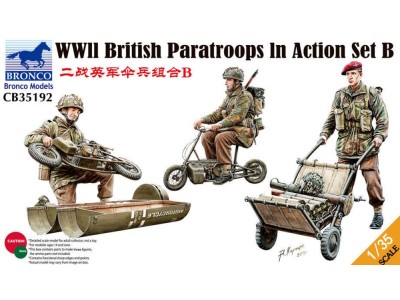WWII British Parattroops In Action Set B 