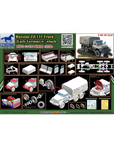 Russian Zil-131 Truck (Early Version) w/winch 