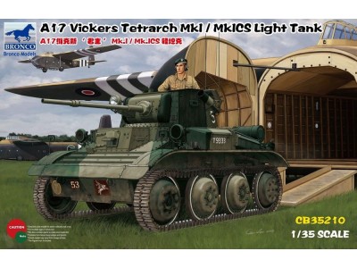A17 Vickers Tetrarch MkI/MkICS LightTank 