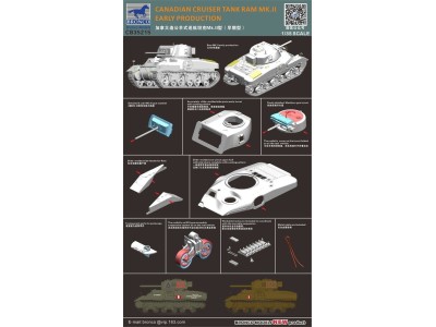 Canadian Cruiser Tank Ram MK.II Early Produktion 