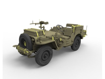 BRITISH RECCE AND SIGNALS LIGHT TRUCK (2 KITS ) with CREWS 