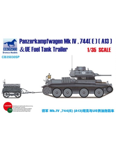Panzerkampfwagen Mk.IV,744(E)(A13)& UE Trailer 