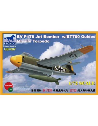 Blohm & Voss BV P178 Jet Bomber w/BT700 Guided Missile Torpedo 