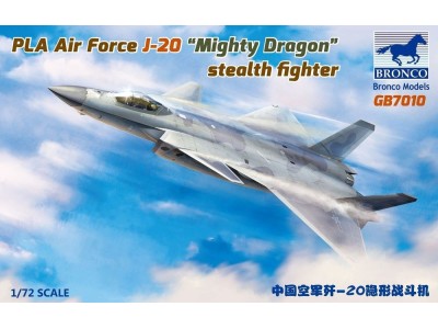 PLA Air Force J-20 "Mighty Dragon" stealth fighter 