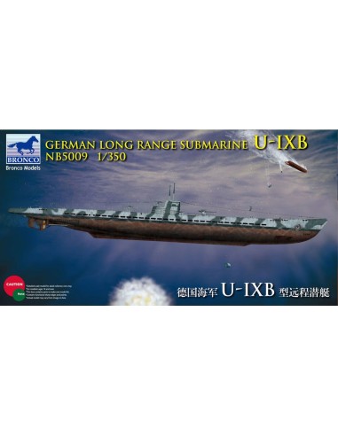 German Long Range Submarine Type U-IX B 