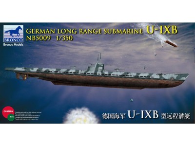 German Long Range Submarine Type U-IX B 