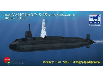 HMS-28'Vanguard'SSBN Submarine 