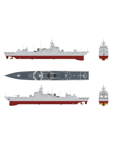 Chinese Navy Type 055 DDG Large Destroyer 