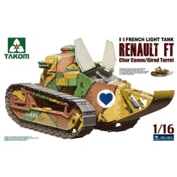 French Light Tank Renault FT char canon/Girod turret Girod Turret 