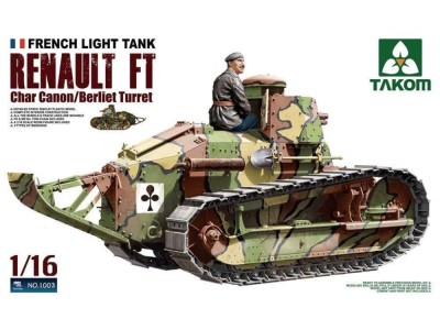 French Heavy Tank RENAULT FT char Canon/ 